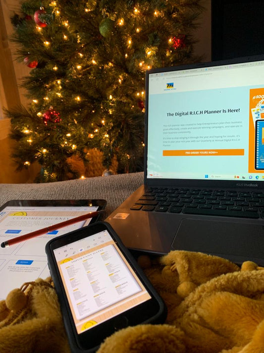 The Quarterly Digital R.I.C.H Planner (April- June)  Pre-order
