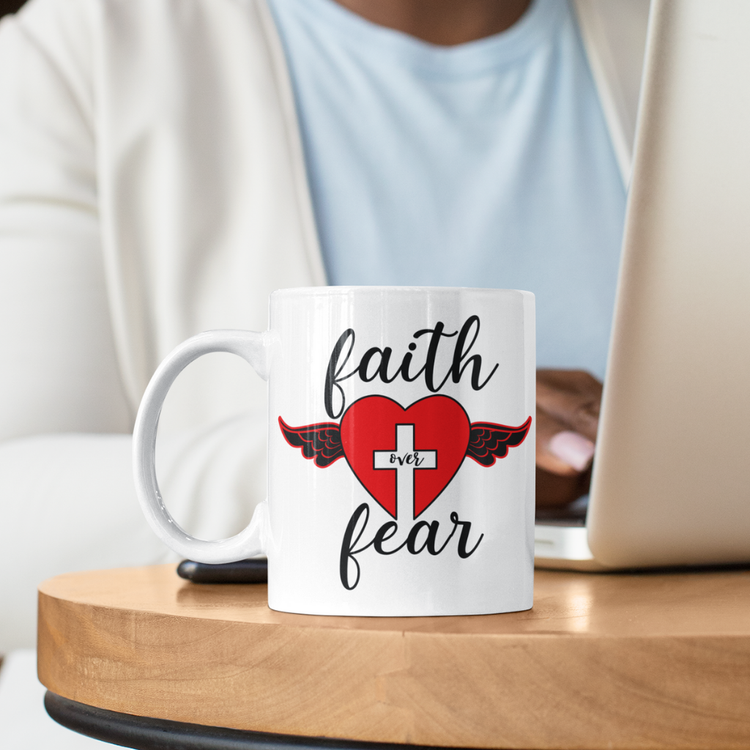 Faith over Fear Mug