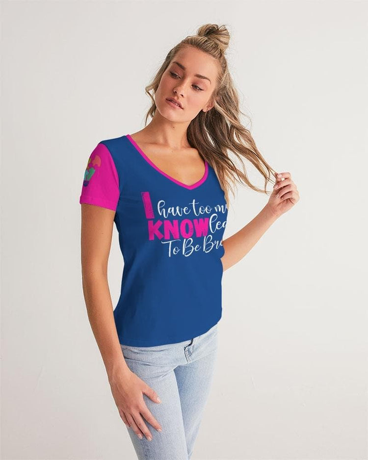 I Know Women's V-Neck Tee