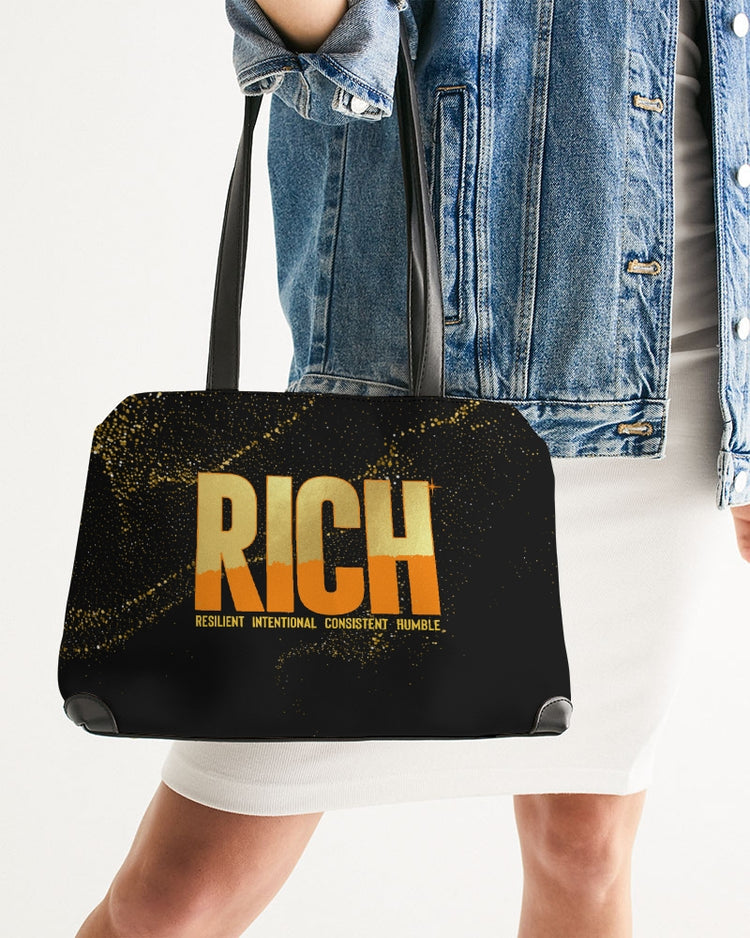 RICH Signature Leather Bag