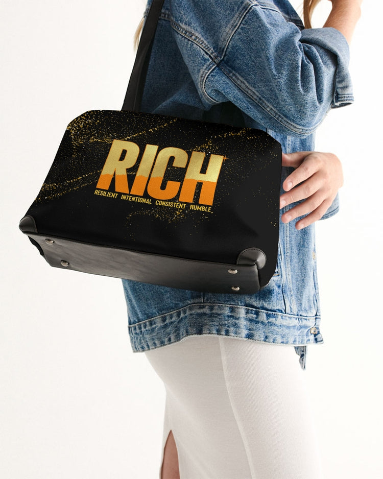 RICH Signature Leather Bag