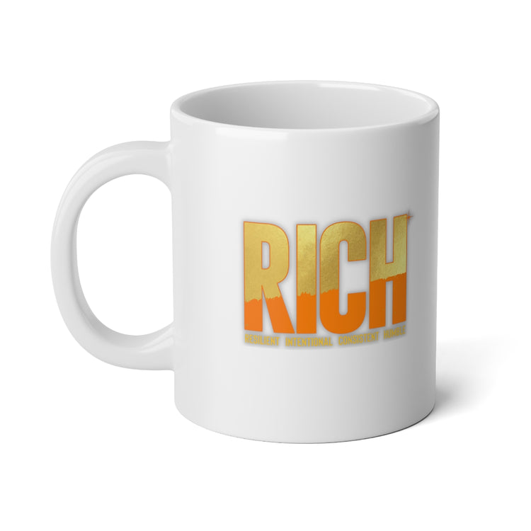 RICH Jumbo Mug, 20oz