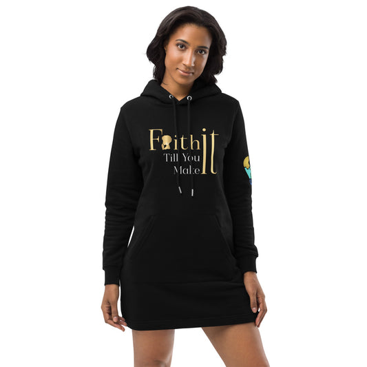 Faith It Hoodie dress