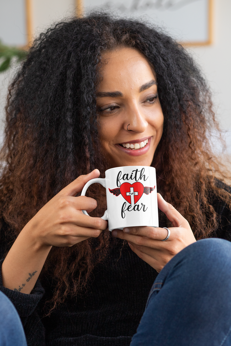 Faith over Fear Mug