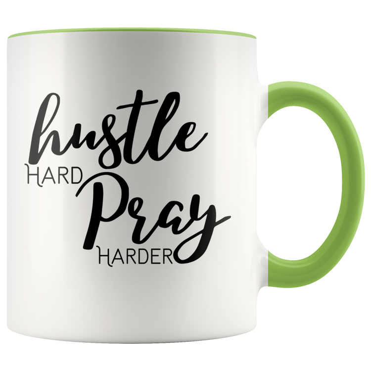 Hustle Hard Pray Harder Mug